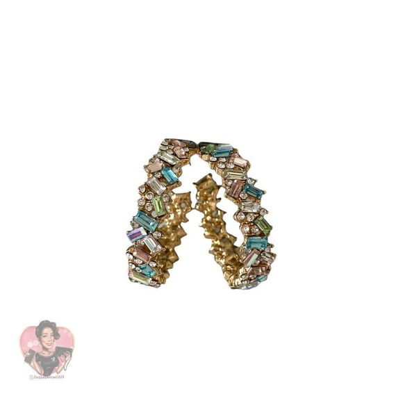 Christian Siriano Jewelry Christian Siriano Nycrystal Hoop Earrings